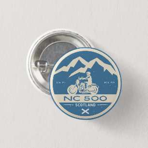 Badge Rond 2,50 Cm Circuit moto de la côte nord de l'Écosse 500