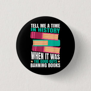 Badge Rond 2,50 Cm Citation de livres interdits