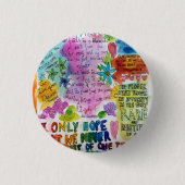 Badge Rond 2,50 Cm Citations (Devant)