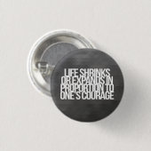 Badge Rond 2,50 Cm Citations inspirées et de motivation (Devant & derrière)