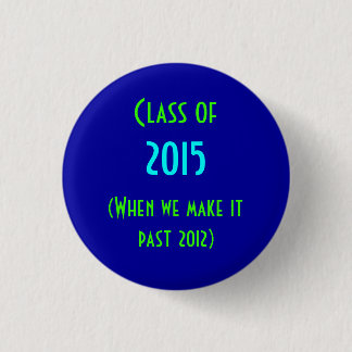 Badge Rond 2,50 Cm classe de 2015
