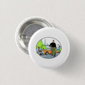 Badge Rond 2,50 Cm Claude - GTA 3 (Devant & derrière)