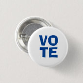 Badge Rond 2,50 Cm Clé de vote (Devant & derrière)