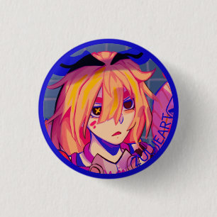 Badge Rond 2,50 Cm Cleanup girl Button