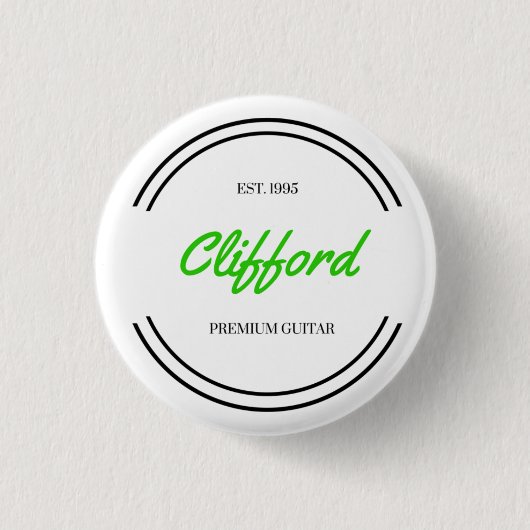 Badge Rond 2,50 Cm "Clifford " (Devant)
