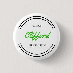 Badge Rond 2,50 Cm "Clifford "