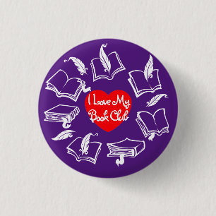 Badge Rond 2,50 Cm Club de lecture