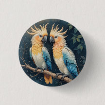 Cockatoo Parrot Couple