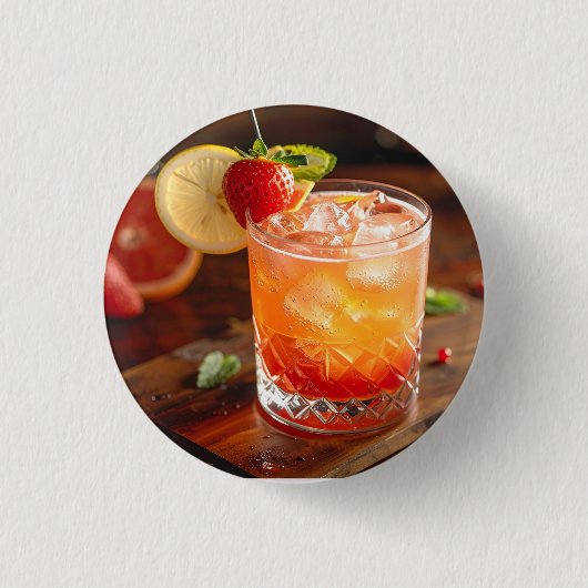 Badge Rond 2,50 Cm cocktail (Devant)