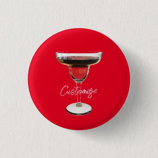 Badge Rond 2,50 Cm Cocktail Big Red Margarita Boire Thunder_Cove (Devant)