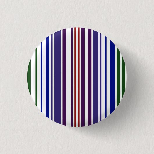 Badge Rond 2,50 Cm Code barre double arc-en-ciel (Devant)