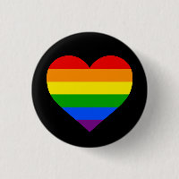 "COEUR d'ARC-EN-CIEL" 1,25 pouces