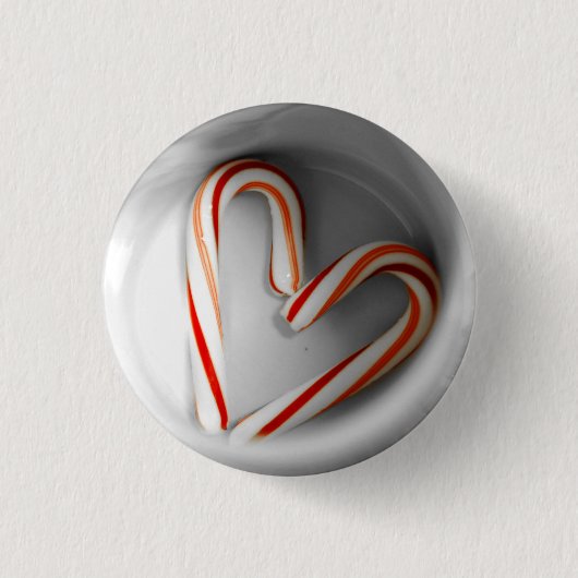 Badge Rond 2,50 Cm Coeur de bonbons (Devant)