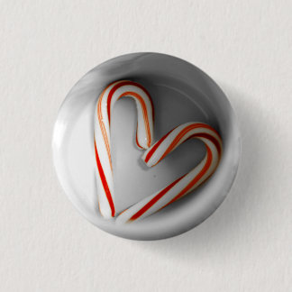 Badge Rond 2,50 Cm Coeur de bonbons