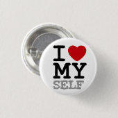 Badge Rond 2,50 Cm Coeur I mon individu (Devant & derrière)