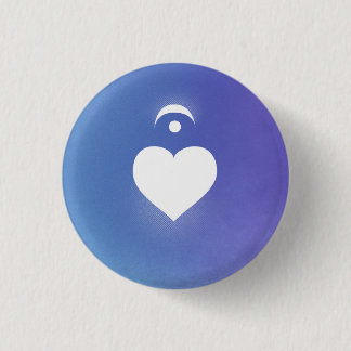 Badge Rond 2,50 Cm Coeur Musique Notation Amour Langue : Fermata