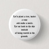 Badge Rond 2,50 Cm Coexistence (Devant)