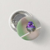 Badge Rond 2,50 Cm Colibri de Costa (Devant & derrière)
