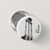 Badge Rond 2,50 Cm Colonnes de pierre anciennes (Devant & derrière)