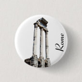 Badge Rond 2,50 Cm Colonnes de pierre anciennes (Devant)