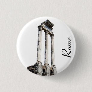 Badge Rond 2,50 Cm Colonnes de pierre anciennes
