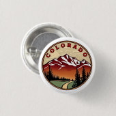 Badge Rond 2,50 Cm Colorado (Devant & derrière)