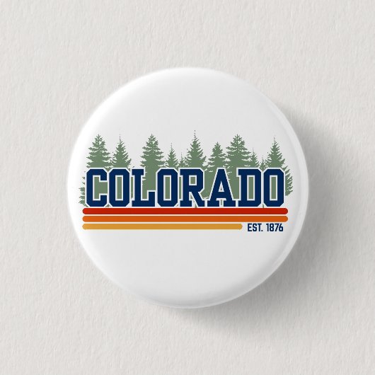 BADGE ROND 2,50 CM COLORADO (Devant)