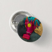 BADGE ROND 2,50 CM COMBAT (Devant & derrière)