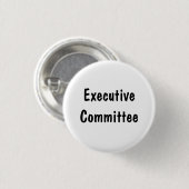 Badge Rond 2,50 Cm Comité exécutif (Devant & derrière)