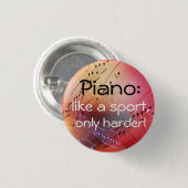 Badge Rond 2,50 Cm Comme un sport (Devant & derrière)