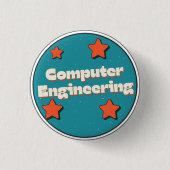 Badge Rond 2,50 Cm Computer Engineering (Devant)