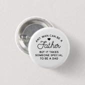 Badge Rond 2,50 Cm Conception de devis papa spécial (Devant & derrière)