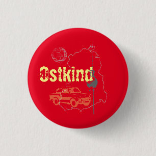 Badge Rond 2,50 Cm Conception de l'enfant de l'Est