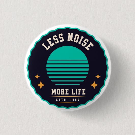 Badge Rond 2,50 Cm Conception des boutons rétroactifs (Devant)