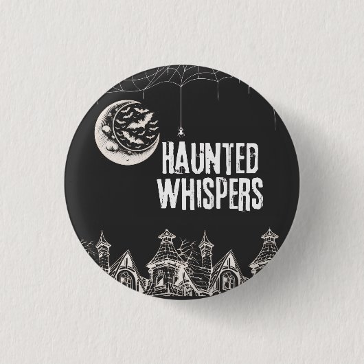 Badge Rond 2,50 Cm Conception Joyeux Halloween (Devant)