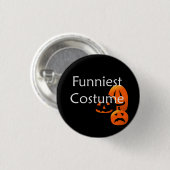 Badge Rond 2,50 Cm Concours de costumes le plus drôle Halloween Jack- (Devant & derrière)
