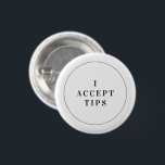 Badge Rond 2,50 Cm Conseils Accueil Bouton Conseils Insigne de pourbo<br><div class="desc">Utilisez notre mini bouton pour montrer aux clients que vous acceptez volontiers des conseils d'une manière aimable et classe. Cette conception typographique minimale sera coordonnée avec n'importe quelle tenue ou uniforme.</div>