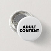 Badge Rond 2,50 Cm Contenu adulte (Devant & derrière)