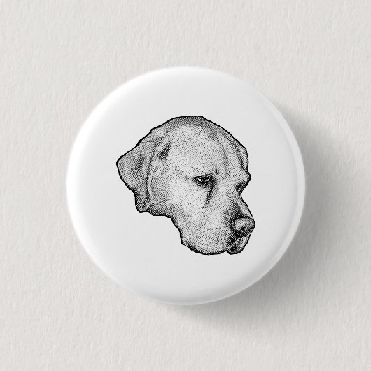 Badge Rond 2,50 Cm Contraste subtil de flocon (Devant)