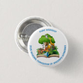 Badge Rond 2,50 Cm Convention de culte pure pour enfants Épingle avec (Devant & derrière)