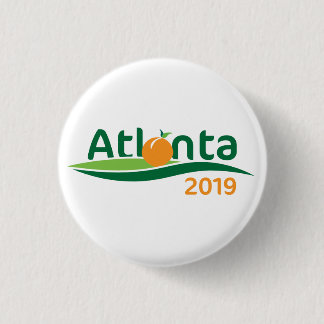Badge Rond 2,50 Cm Convention internationale 2019 d'Atlanta la