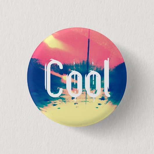 Badge Rond 2,50 Cm Cool (Devant)