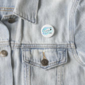 Badge Rond 2,50 Cm Copilote avec avion (En situation)