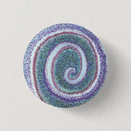 BADGE ROND 2,50 CM "COQUILLE SPIRALE" (Devant)