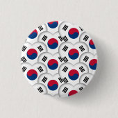 Badge Rond 2,50 Cm Coréen / Coréen / Coréen (Devant)