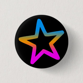 BADGE ROND 2,50 CM COREY TIGER 1980 RETRO STAR