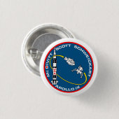 Badge Rond 2,50 Cm Correctif de mission Apollo 9 (Devant & derrière)