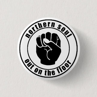 Badge Rond 2,50 Cm Correction du nord d'âme sur le bouton de plancher