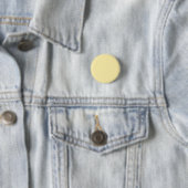 Badge Rond 2,50 Cm Couleur solide crème au beurre (En situation)