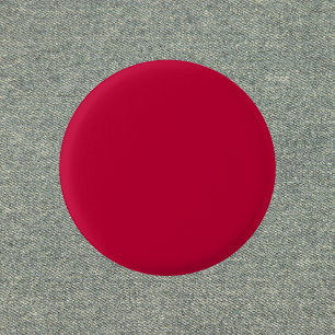 Badge Rond 2,50 Cm Couleur solide crème Crimson